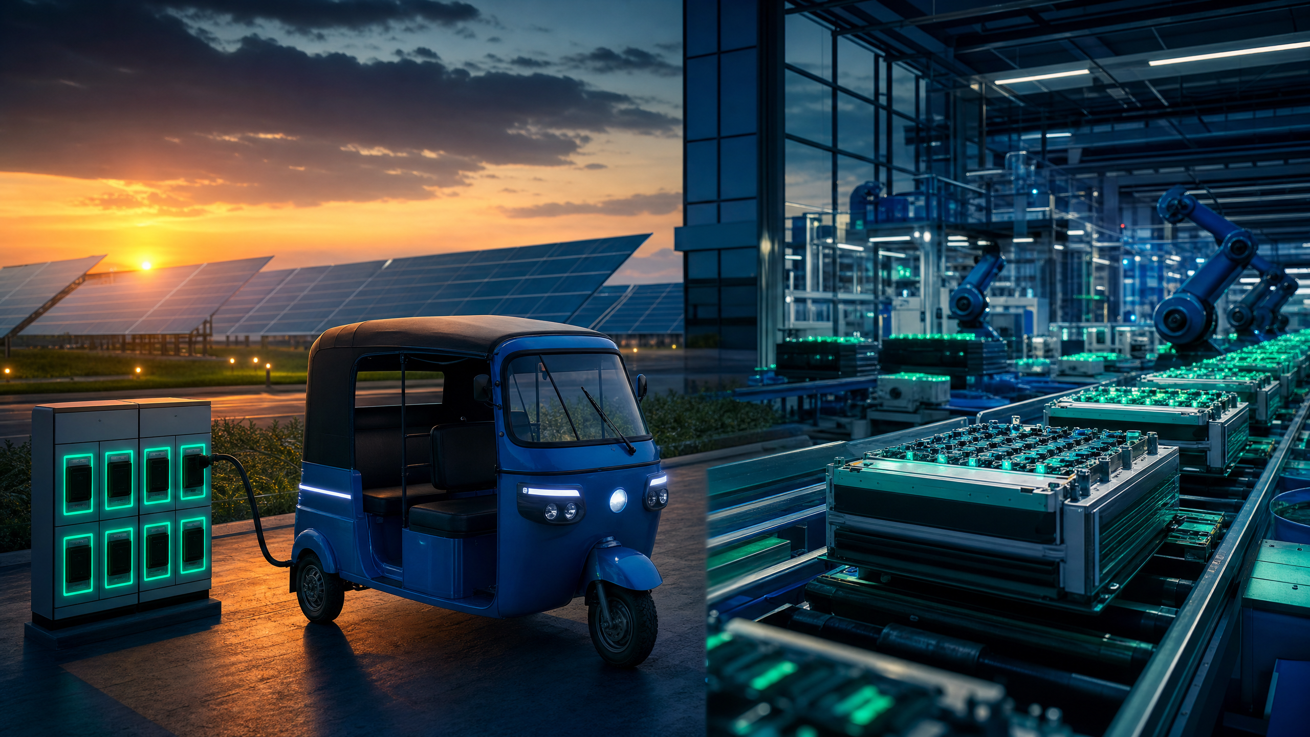 Zolair Clean Energy — Electric Tricycle and Battery Manufacturing Facility