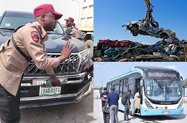 350 Vehicles Impounded For Fake Plates, FG Launches End-of-Life Vehicle Recycling Regulation, LAMATA Acquires 500 CNG Buses, News In The Past Week