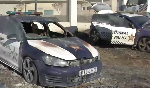 Blaze breaks out near Sanral office