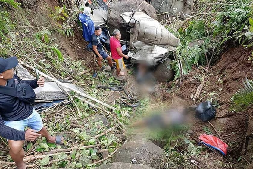 Caraga vehicular accident victims mostly Davao City residents