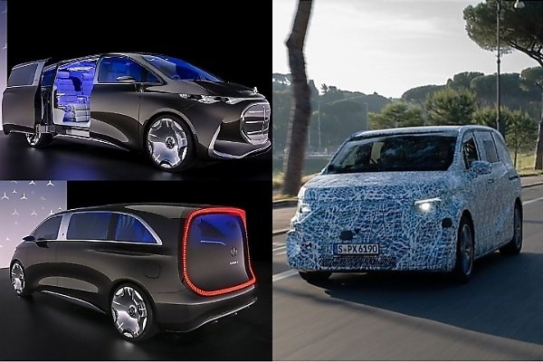 Mercedes-Benz VLE Prototypes Drove From Stuttgart To Rome, Ahead Of Start Of Sales In 2026