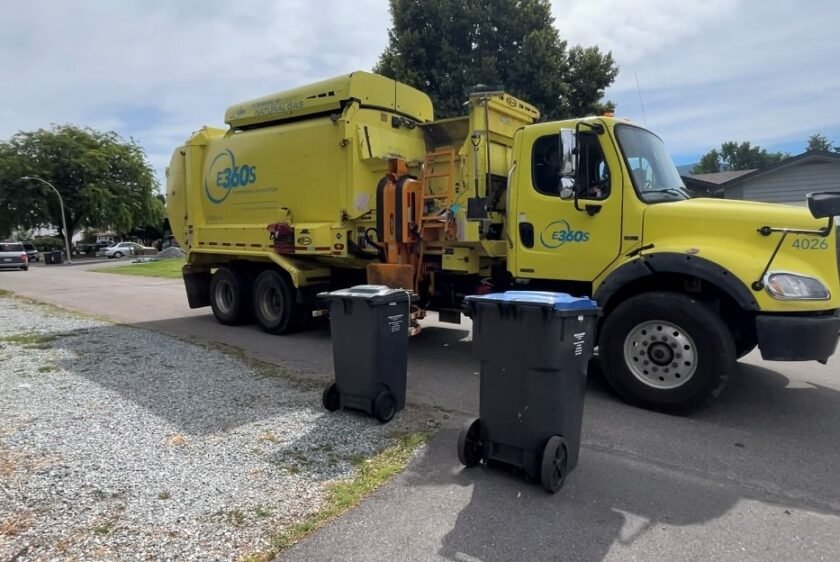 Proper hazardous material disposal highlighted after Kelowna recycling truck catches fire