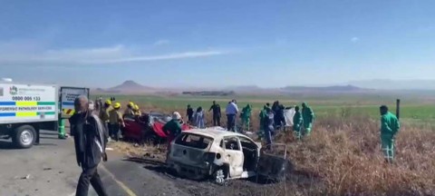 Five people killed in collision in Bergville, KZN