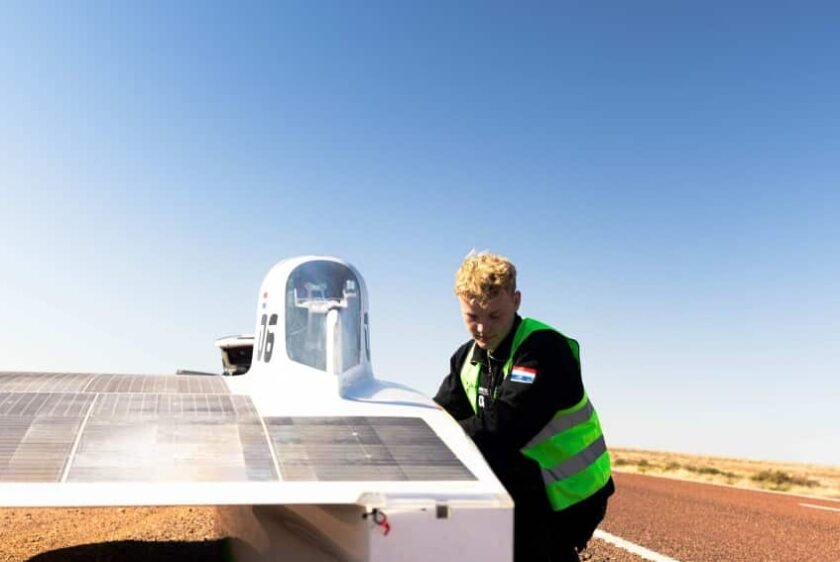 Made by hand and powered by the sun, these vehicles are setting off on a 3,000km journey