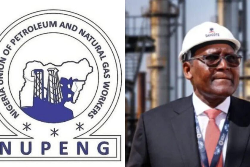 NUPENG Threatens Strike Over Dangote’s Refusal To Join CNG Tanker Drivers’ Union