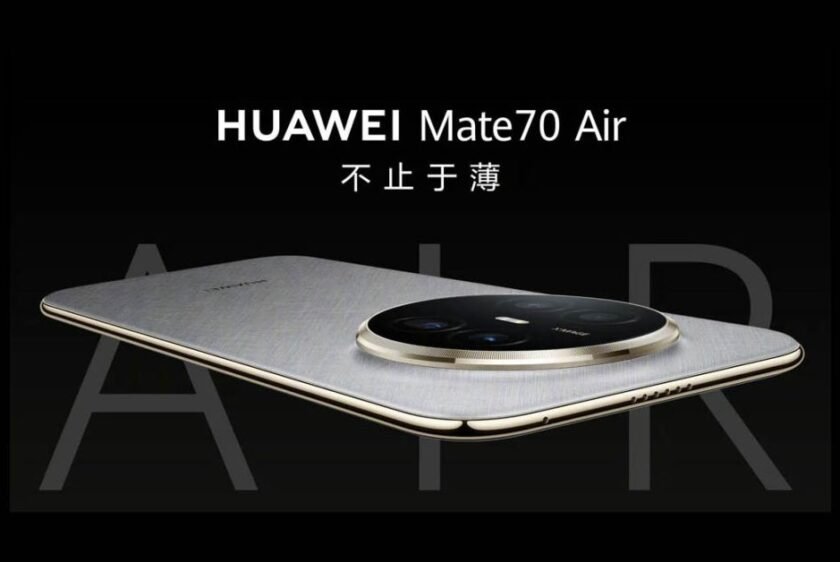 Another iPhone Air competitor lands: the Huawei Mate 70 Air