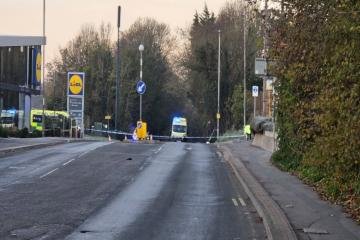 Man dies outside Lidl after serious incident involving at least one vehicle