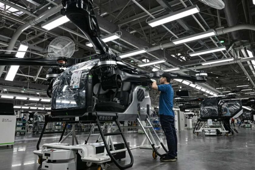 Electric vehicle prowess helps China’s flying car sector take off