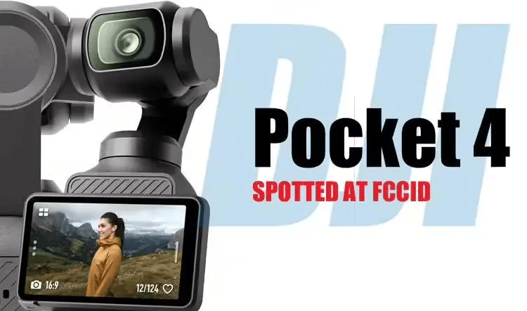 DJI Osmo Pocket 4 Specs Leak via FCC: Battery Up ~20%, Major Imaging & Audio Upgrades Expected