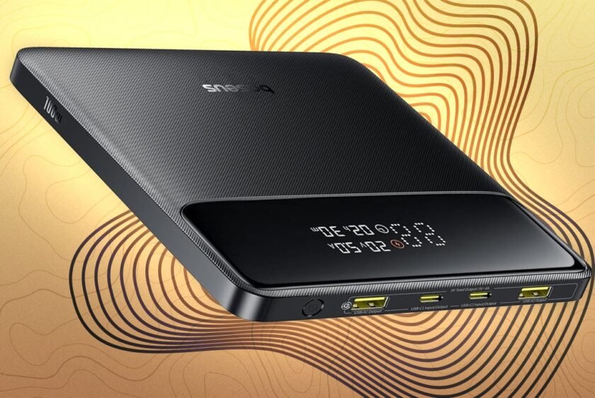 The Ultra-Slim Baseus Blade 20,000mAh 100W Power Bank Drops to Just $39.99