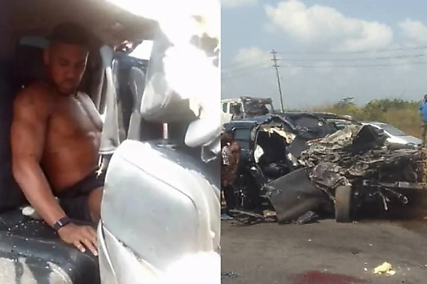 Anthony Joshua Injured In Fatal Road Crash In Nigeria That Claimed Two Lives, FRSC Blames Overspeeding