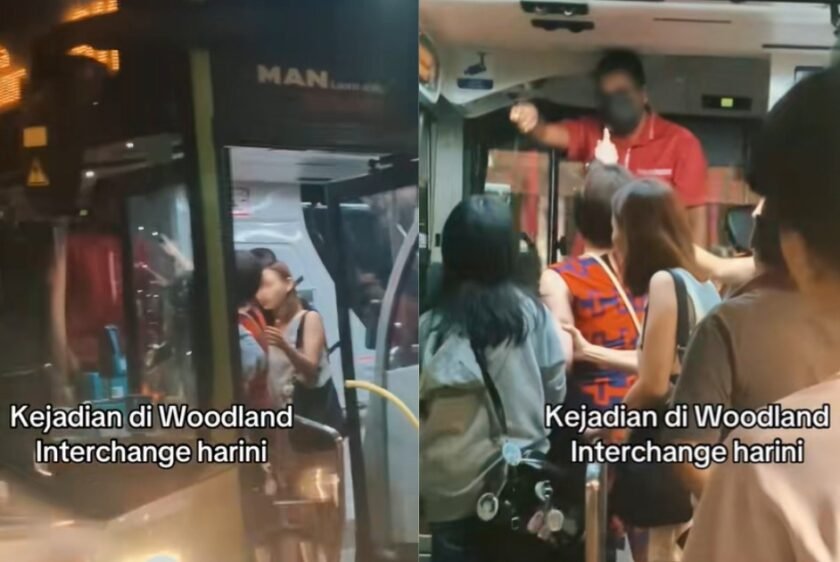 Bus captain and commuter lock horns at Woodlands interchange, supposedly over durian, Singapore News – AsiaOne