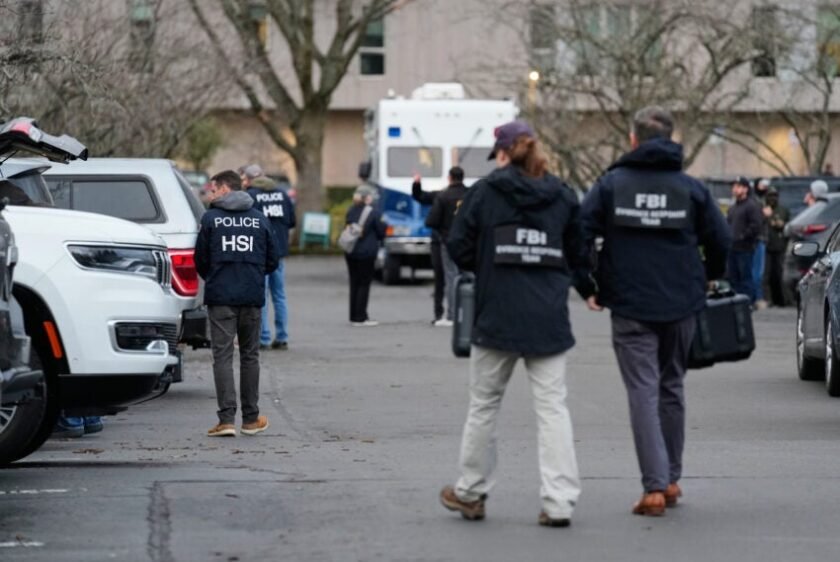 Federal immigration officers shoot and wound 2 people in Portland, Oregon, authorities say