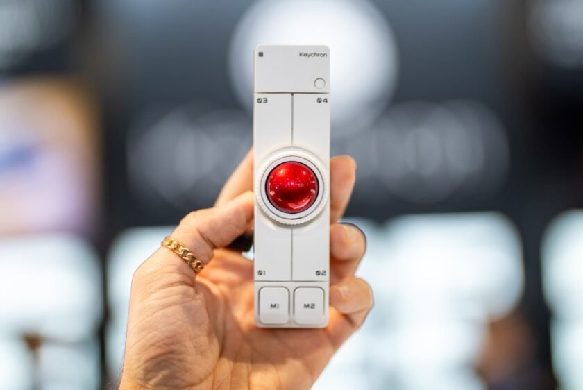 I’ve never used a trackball, but Keychron’s Nape Pro looks like the perfect one