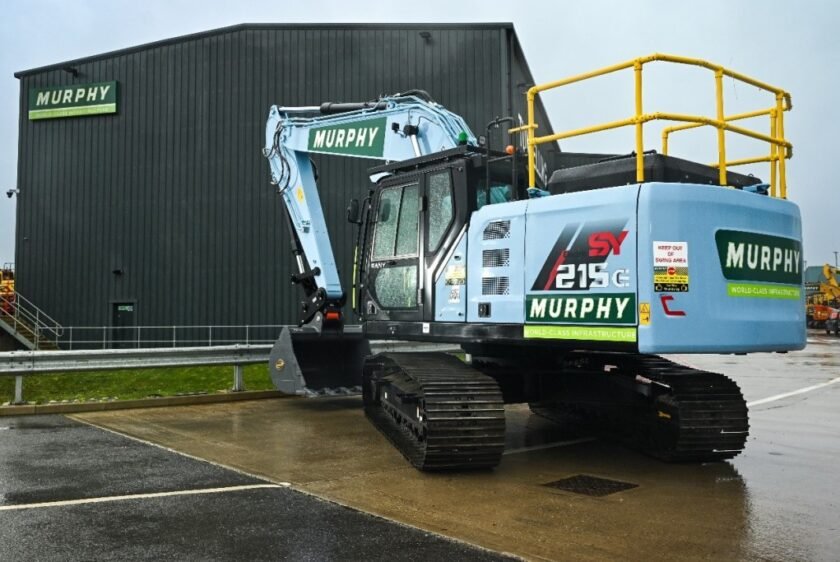 Murphy adds electric diggers to its fleet