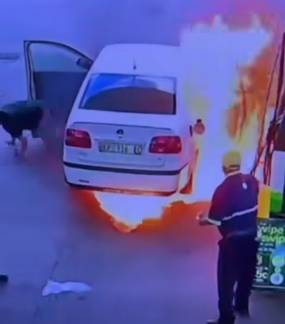 Motoring expert flags refuelling risks after petrol station blaze