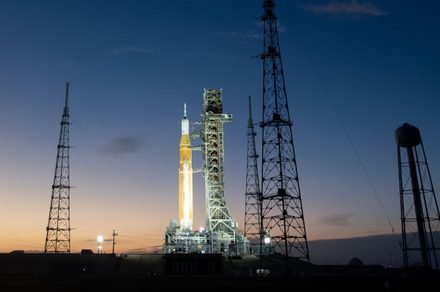 NASA’s mega moon rocket has arrived at the launchpad. What’s next?