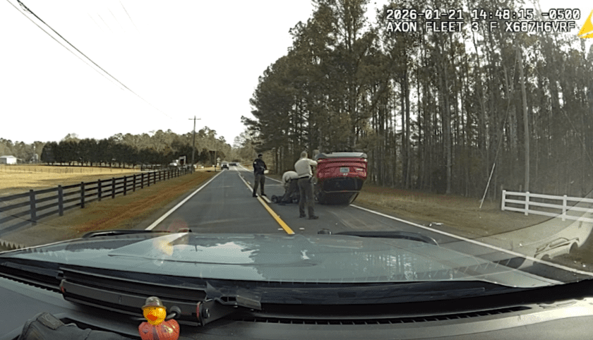 17-Year-Old Held Without Bond After High-Speed Chase Ends in Rollover Crash in Fayette County