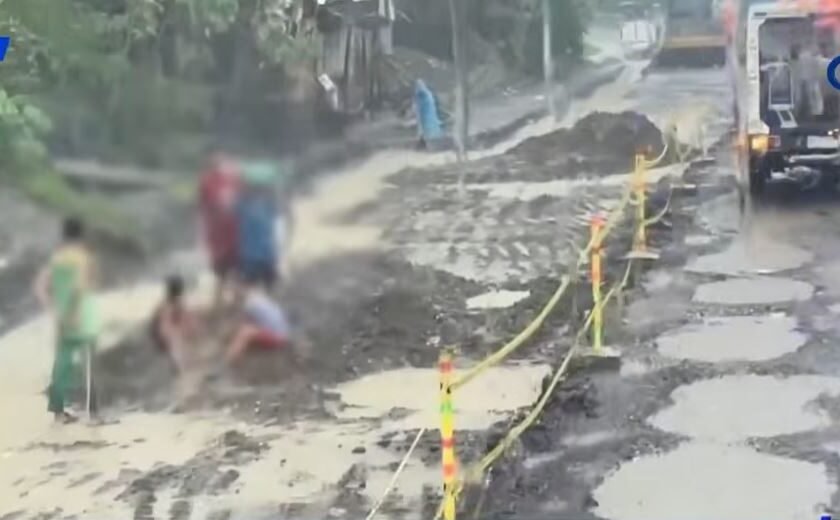 Dizon says Samar highway potholes getting worse, wants to speed up rehab