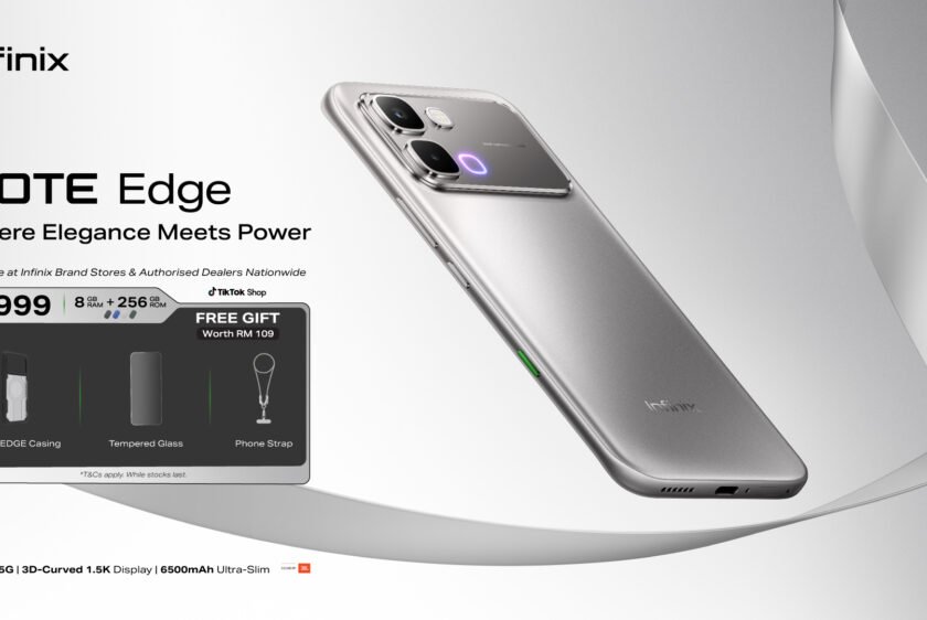 Infinix NOTE Edge – Dimensity 7100, 6500mAh battery and 7.2mm body – launches in Malaysia for RM999