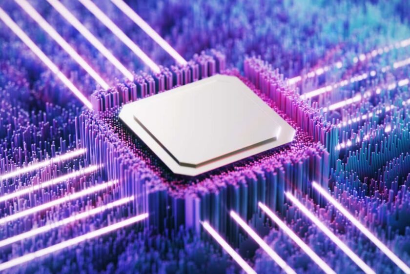 Fast-charging quantum battery built inside a quantum computer