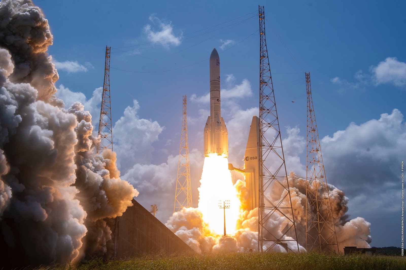 First Ariane 64 launches Amazon Leo satellites