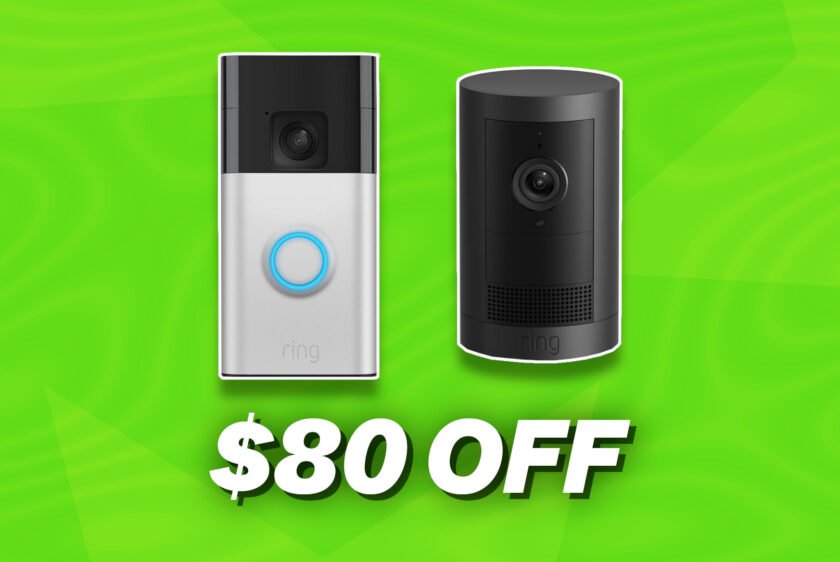 Bundle deal! Ring Battery Doorbell and Outdoor Cam Plus (44% off)