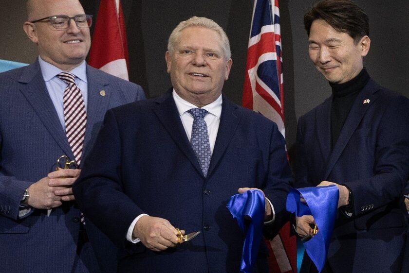 ‘Milestone’ for Ontario, premier says at grand opening of Windsor NextStar battery plant