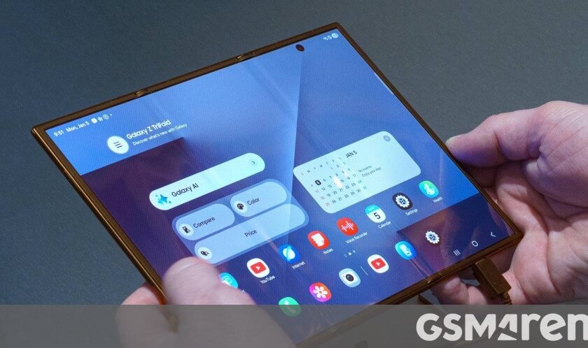 The Samsung Galaxy Z TriFold gets a 71% battery boost with Honor’s Si/C battery mod