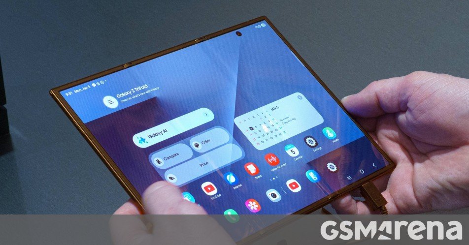 The Samsung Galaxy Z TriFold gets a 71% battery boost with Honor’s Si/C battery mod