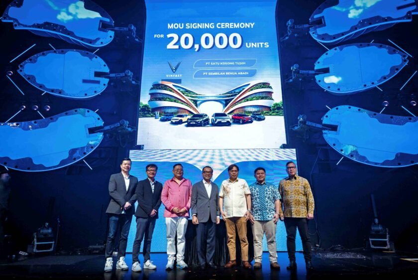 VinFast Signs MoUs to Supply 20,000 Electric Vehicles to Transportation Partners in Indonesia