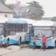 Lagos: Passengers injured as commercial bus catches fire