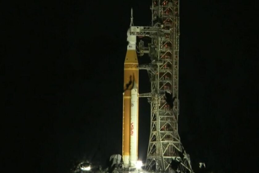 Artemis II back on launch pad for moon flyby mission