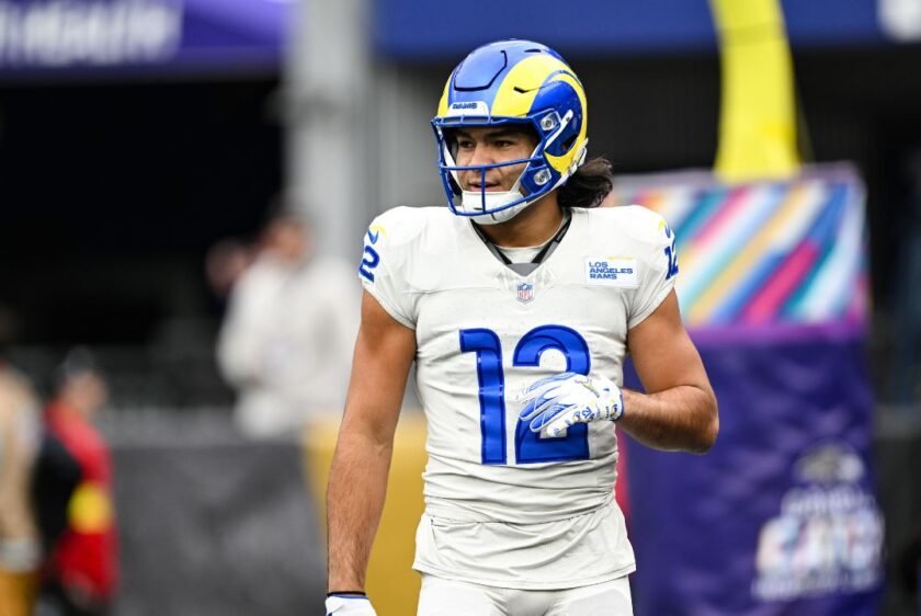 Attorney: Rams receiver Puka Nacua in rehab