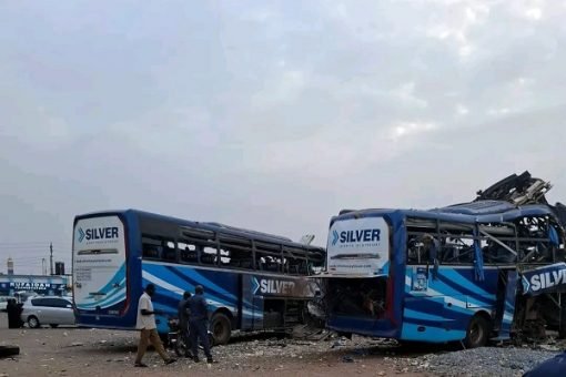 CNG-powered inter-state luxury bus explodes at Kaduna motor park