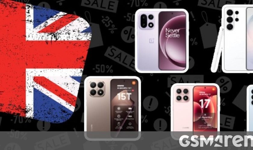 Weekly deals: the Galaxy S26 series is £100 off, OnePlus 15R and Xiaomi 15T are on sale