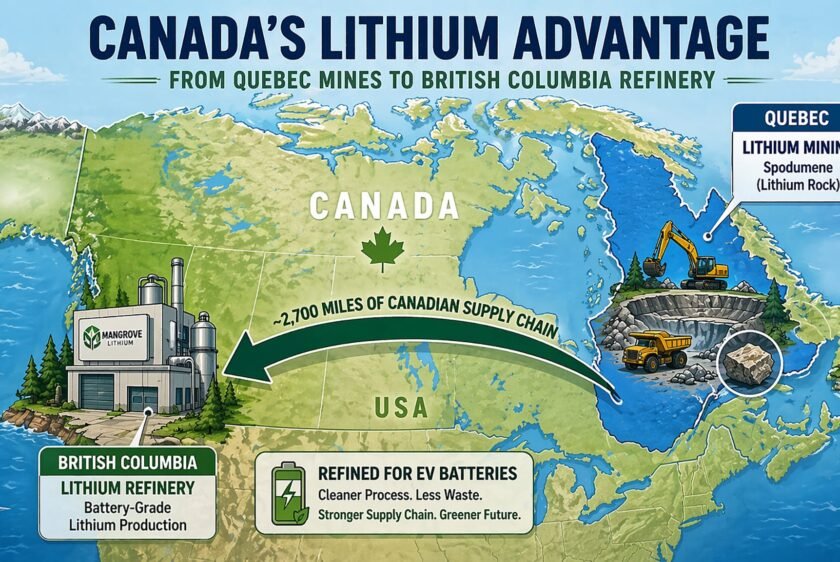 Canada Just Cracked Cleaner Lithium—Can the U.S. Keep Up?
