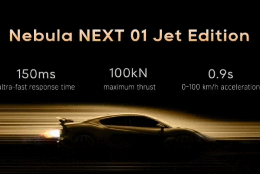 Dreame Technology unveils rocket-assisted EV concept with 0.9-second acceleration