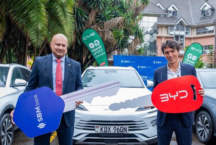 BYD Rolls Out Plug-in Hybrid Fleet to SBM Bank, Avenue Lease in Kenya