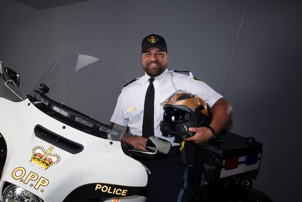 Funeral service for Ontario Provincial Police officer killed in crash while on duty